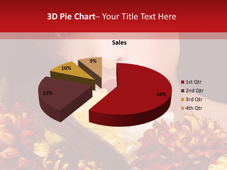 Beautiful Shiny Cosmetics PowerPoint Template