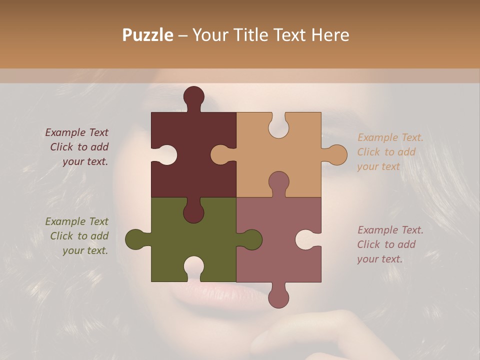 Adult Sensuality Elegance PowerPoint Template