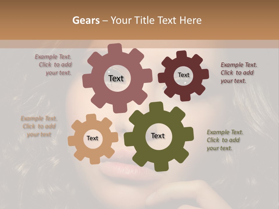 Adult Sensuality Elegance PowerPoint Template