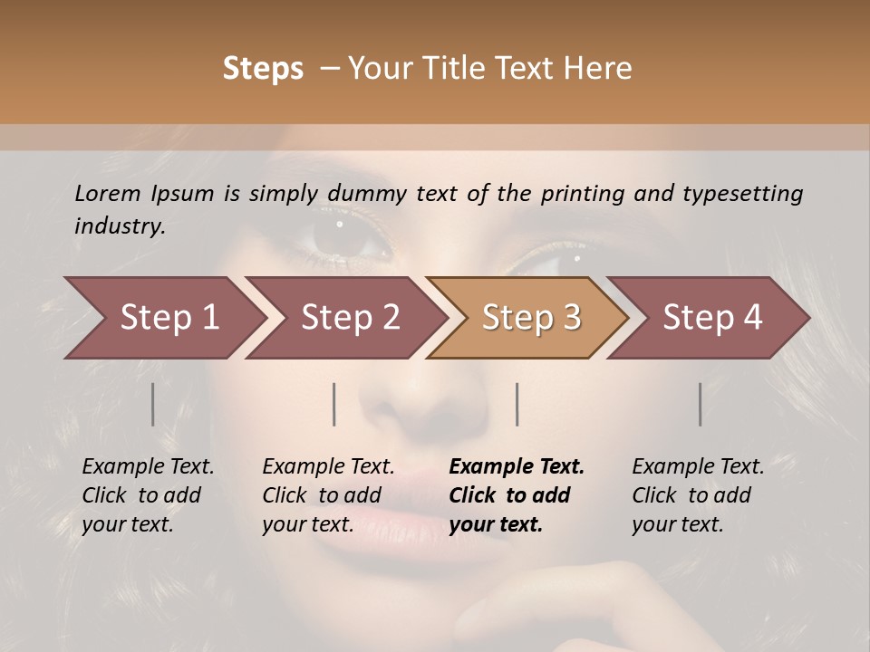 Adult Sensuality Elegance PowerPoint Template