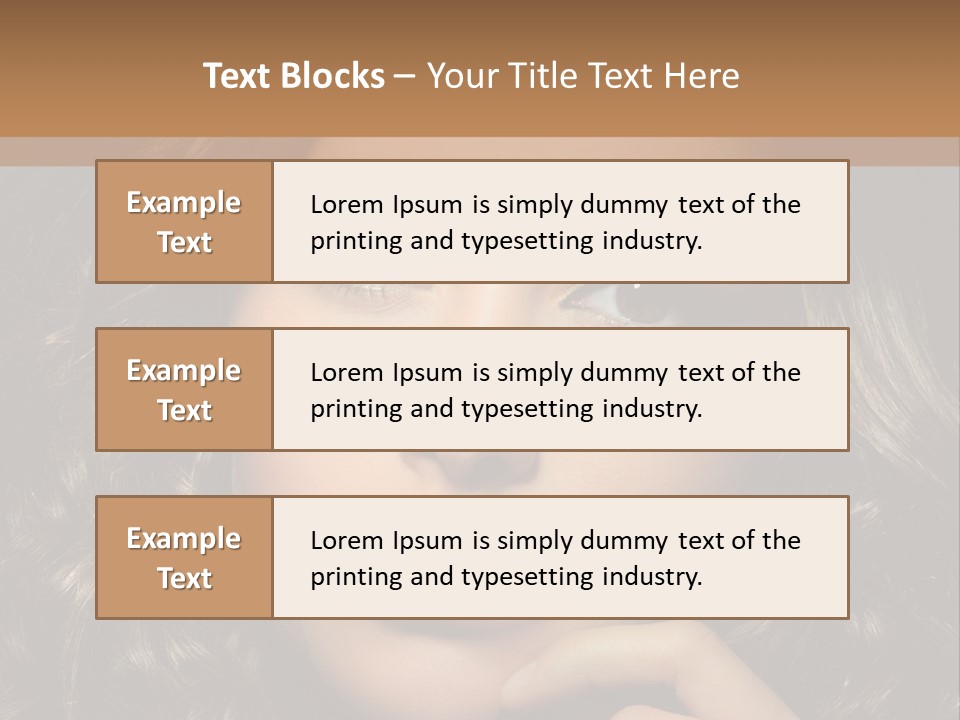 Adult Sensuality Elegance PowerPoint Template