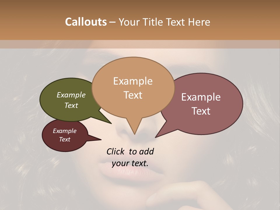 Adult Sensuality Elegance PowerPoint Template