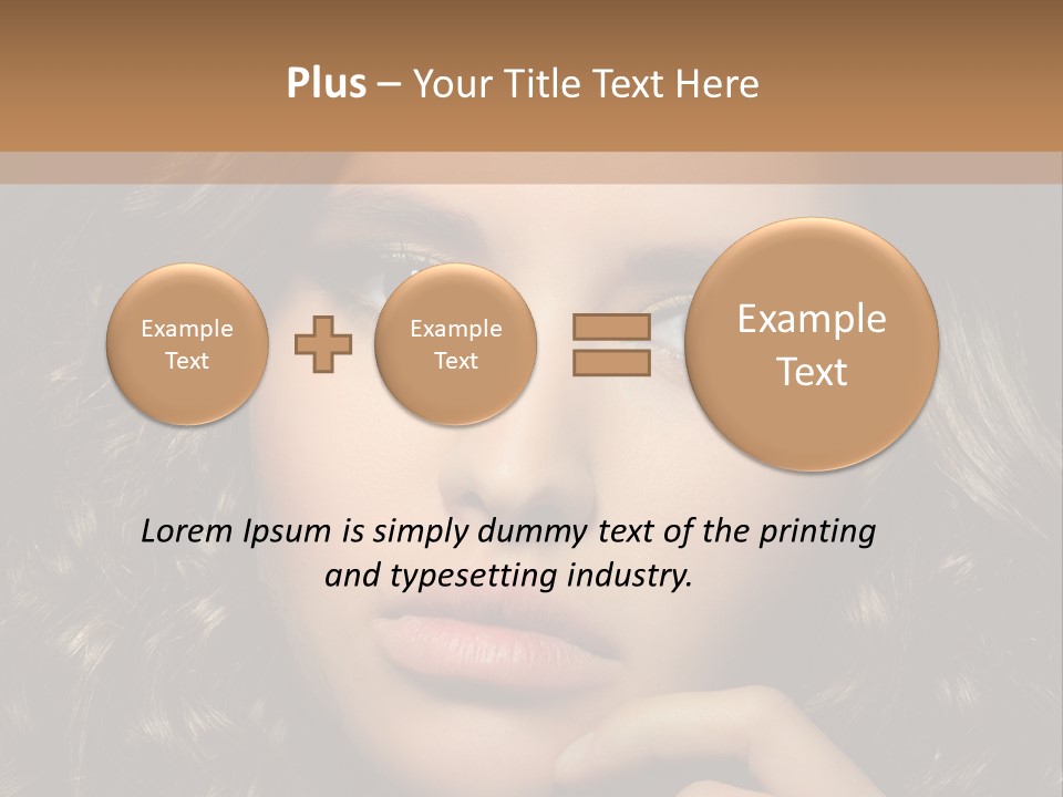 Adult Sensuality Elegance PowerPoint Template