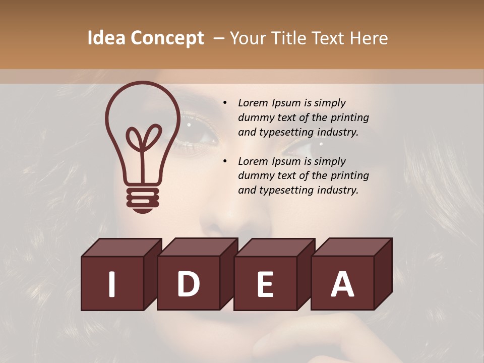 Adult Sensuality Elegance PowerPoint Template