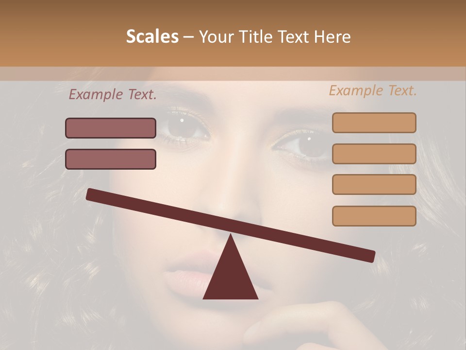 Adult Sensuality Elegance PowerPoint Template