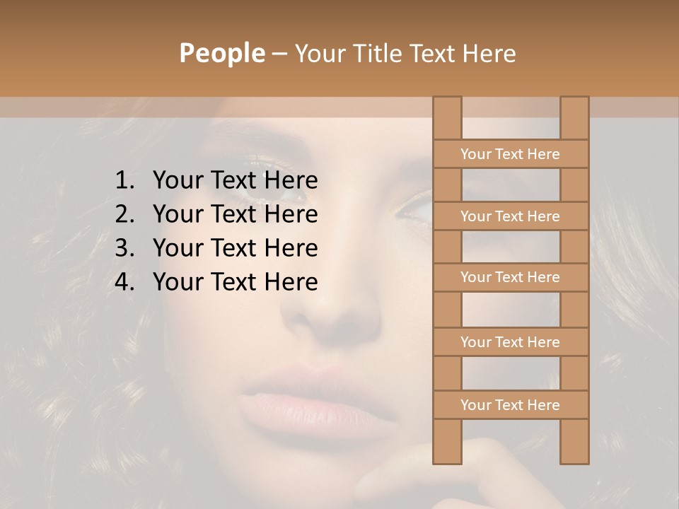 Adult Sensuality Elegance PowerPoint Template