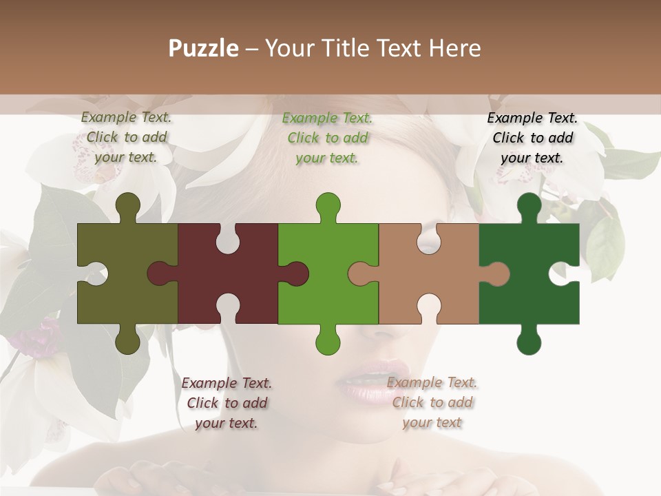 Beautiful Egg White PowerPoint Template