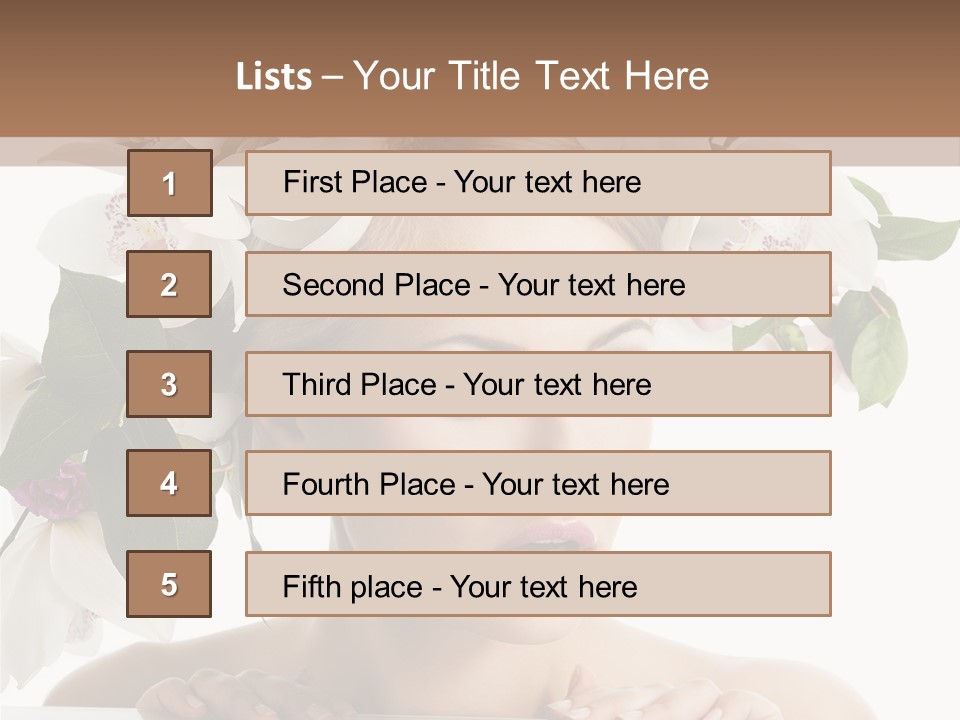 Beautiful Egg White PowerPoint Template