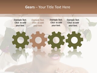 Beautiful Egg White PowerPoint Template