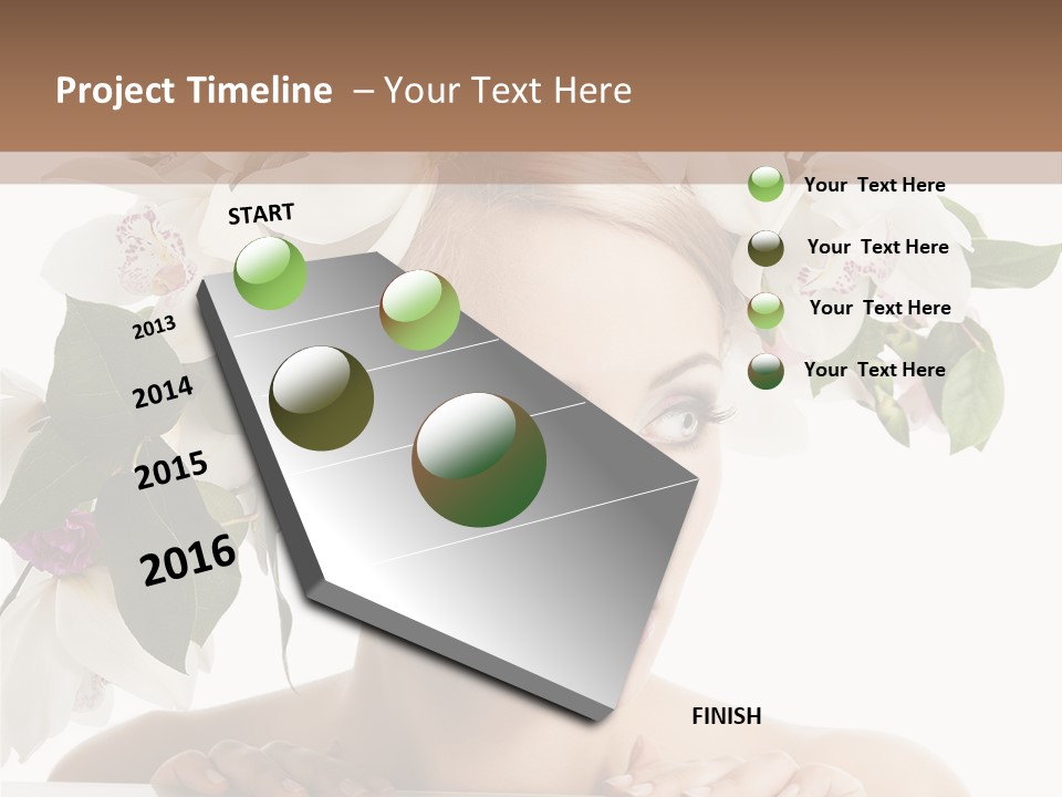 Beautiful Egg White PowerPoint Template
