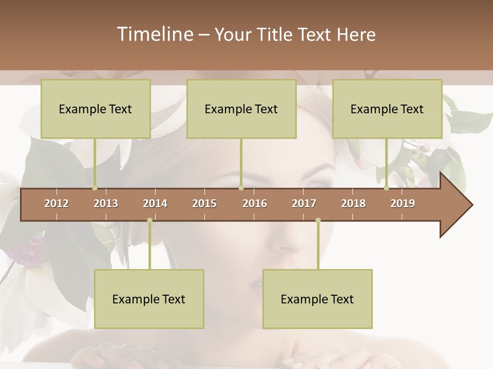 Beautiful Egg White PowerPoint Template
