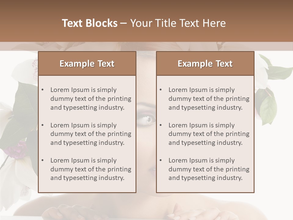 Beautiful Egg White PowerPoint Template