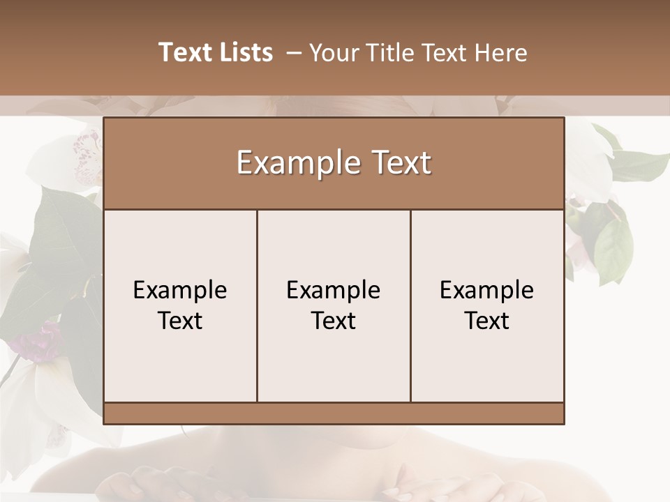 Beautiful Egg White PowerPoint Template