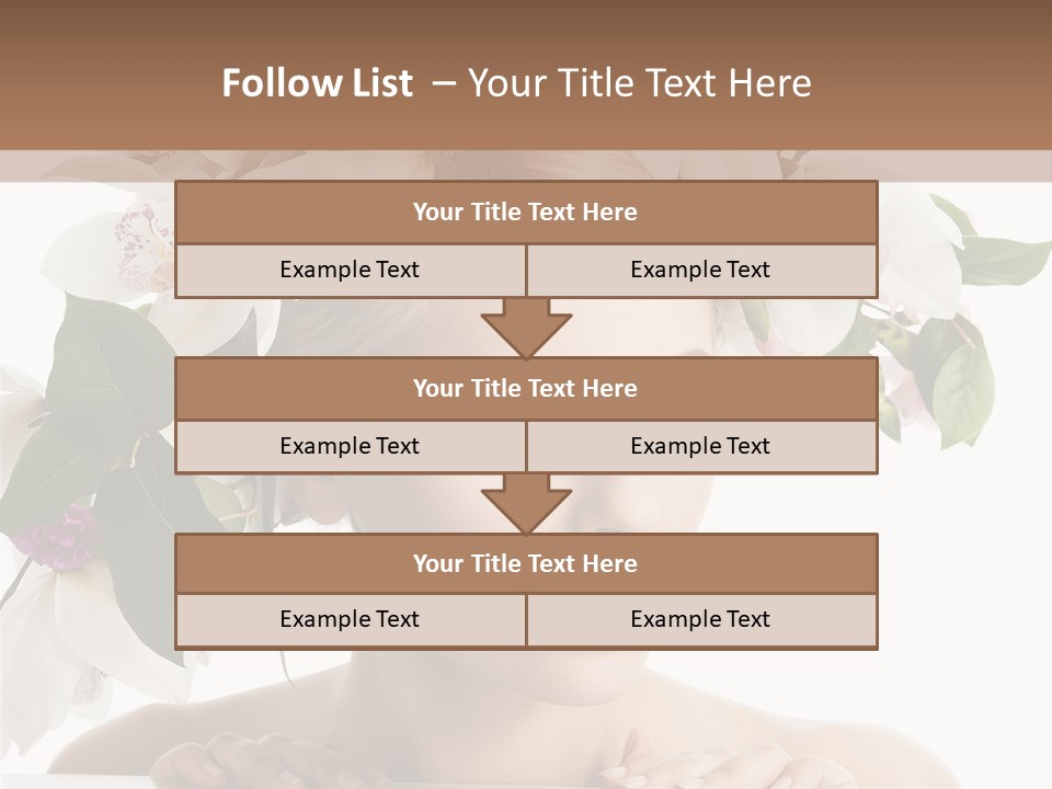 Beautiful Egg White PowerPoint Template