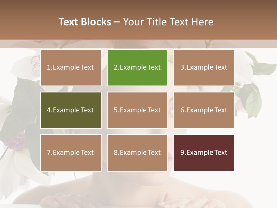Beautiful Egg White PowerPoint Template