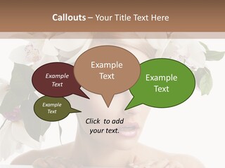Beautiful Egg White PowerPoint Template