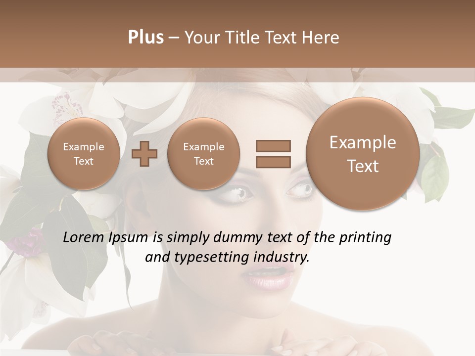 Beautiful Egg White PowerPoint Template