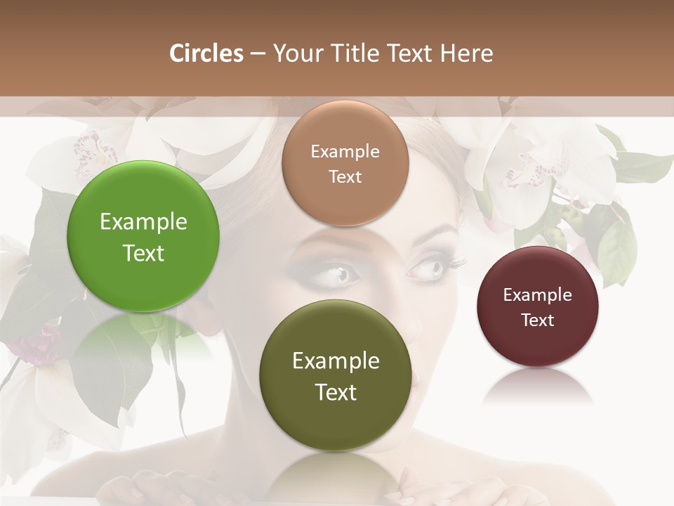 Beautiful Egg White PowerPoint Template