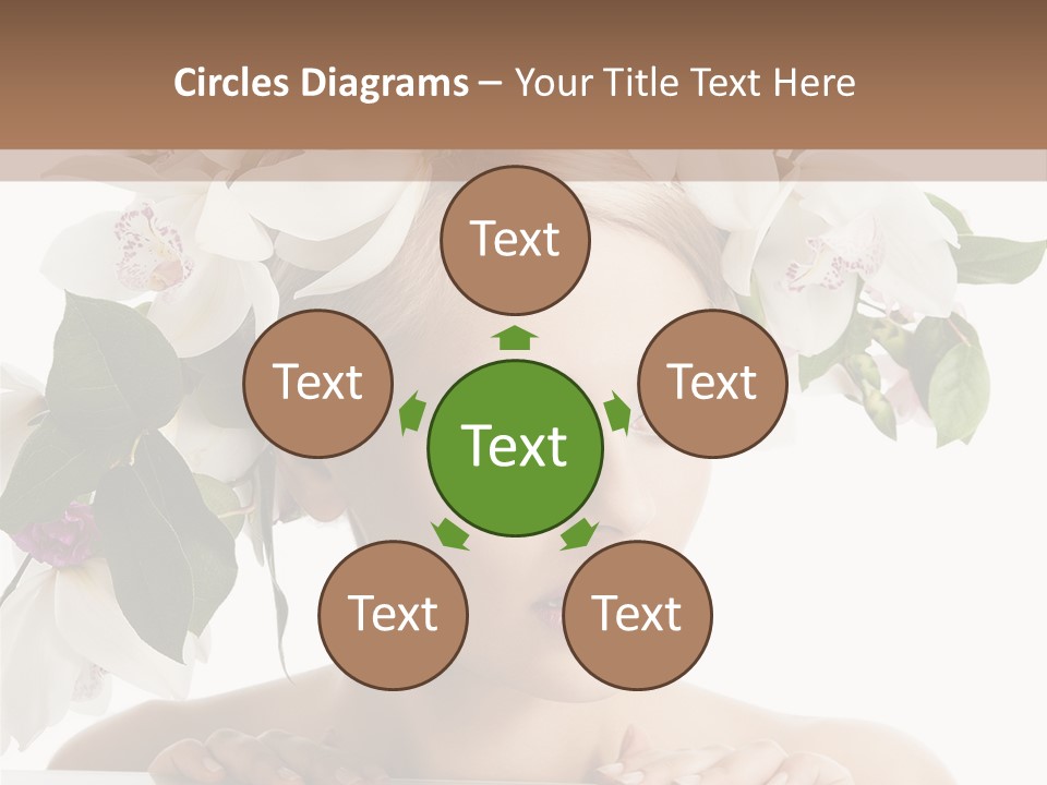 Beautiful Egg White PowerPoint Template