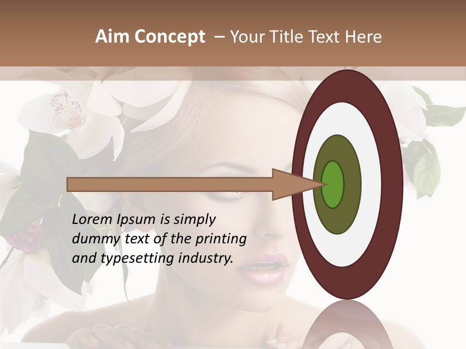 Beautiful Egg White PowerPoint Template