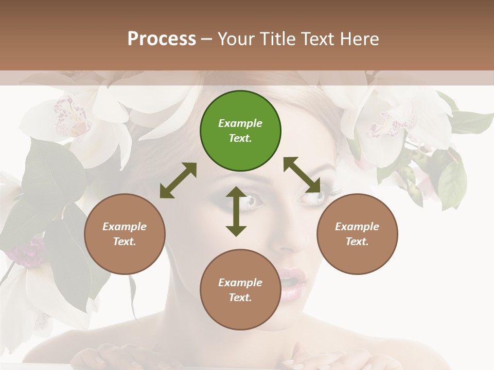 Beautiful Egg White PowerPoint Template