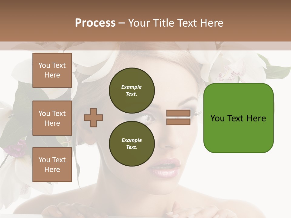 Beautiful Egg White PowerPoint Template