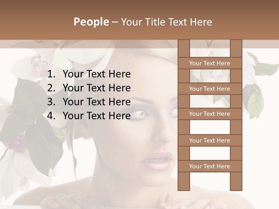 Beautiful Egg White PowerPoint Template