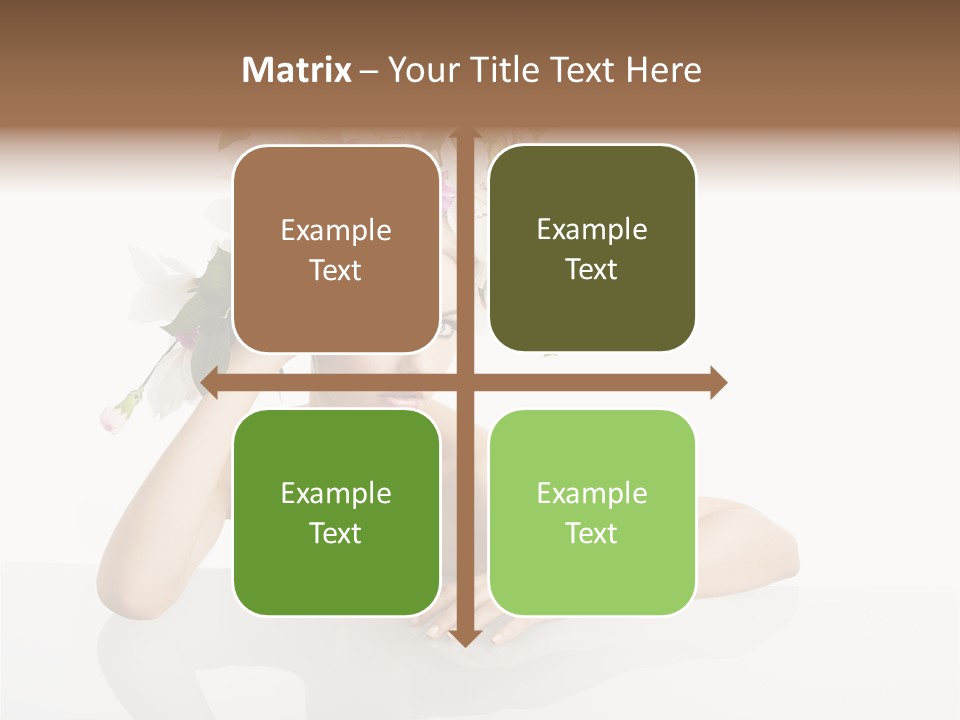 Beautiful Female Makeup PowerPoint Template