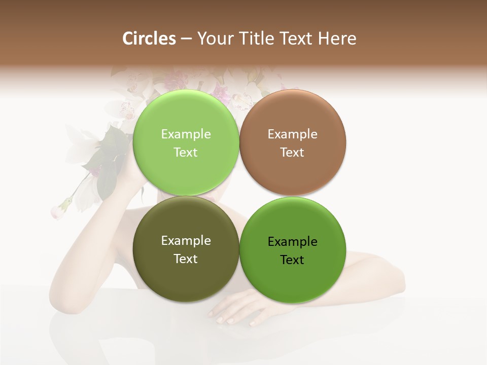 Beautiful Female Makeup PowerPoint Template