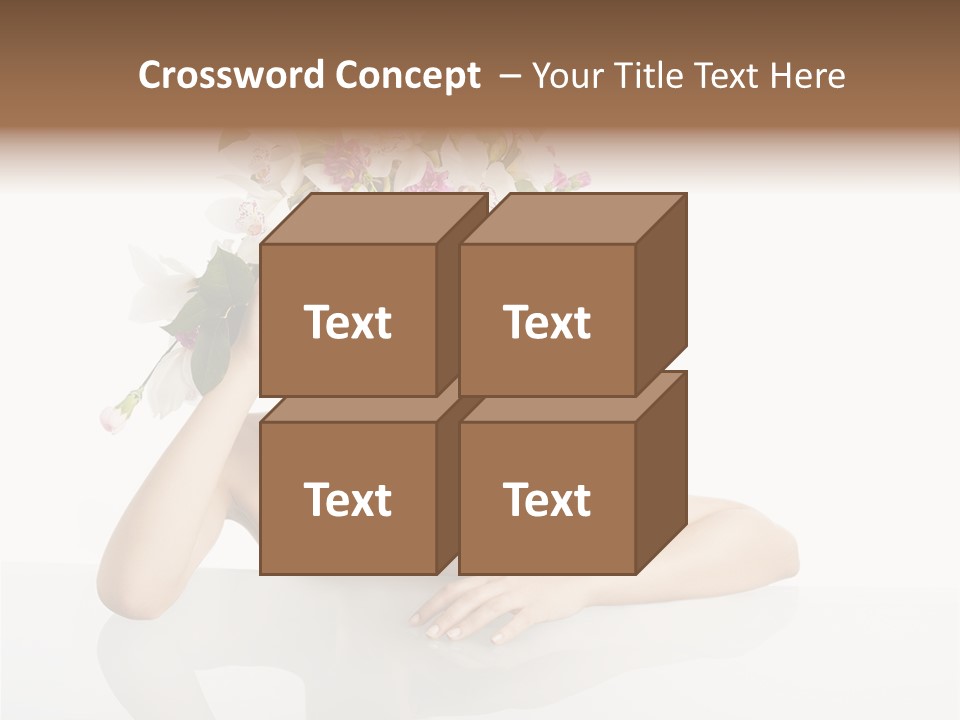 Beautiful Female Makeup PowerPoint Template