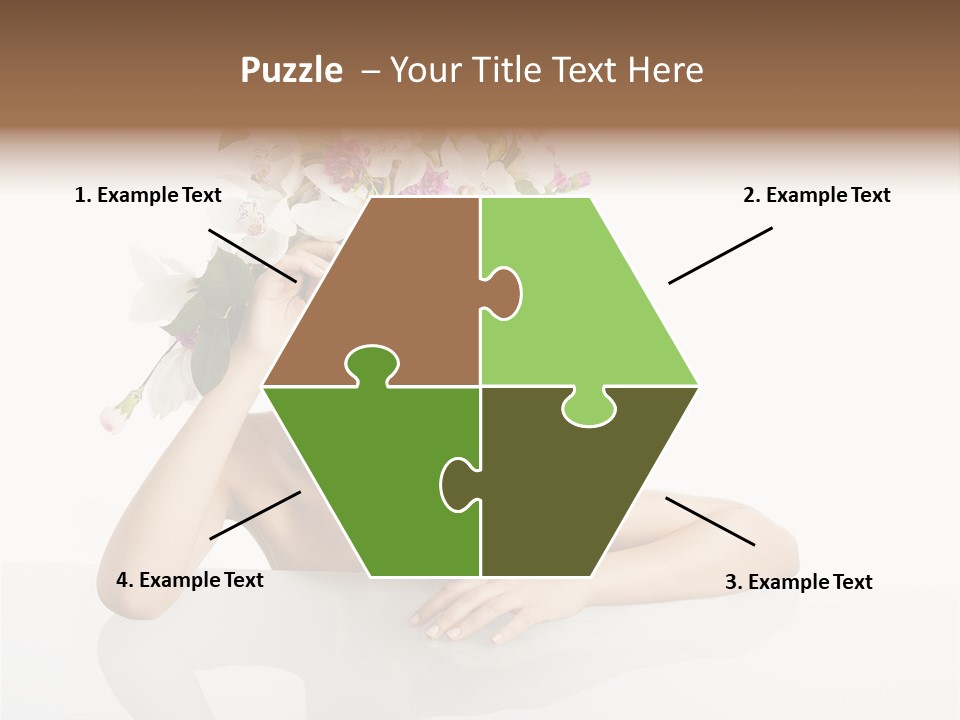 Beautiful Female Makeup PowerPoint Template