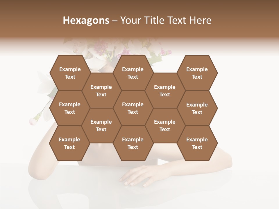 Beautiful Female Makeup PowerPoint Template