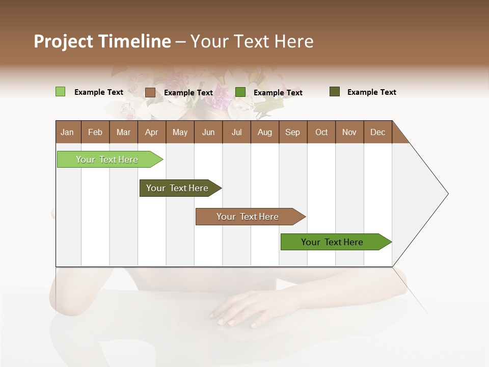 Beautiful Female Makeup PowerPoint Template