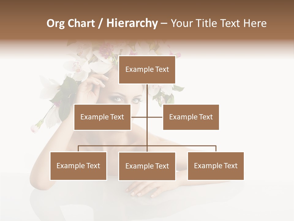 Beautiful Female Makeup PowerPoint Template