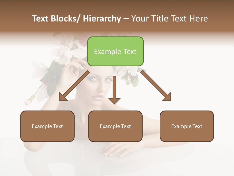 Beautiful Female Makeup PowerPoint Template