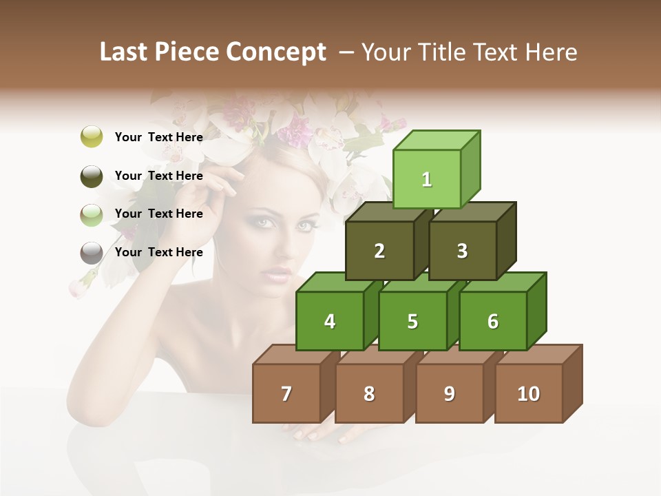 Beautiful Female Makeup PowerPoint Template