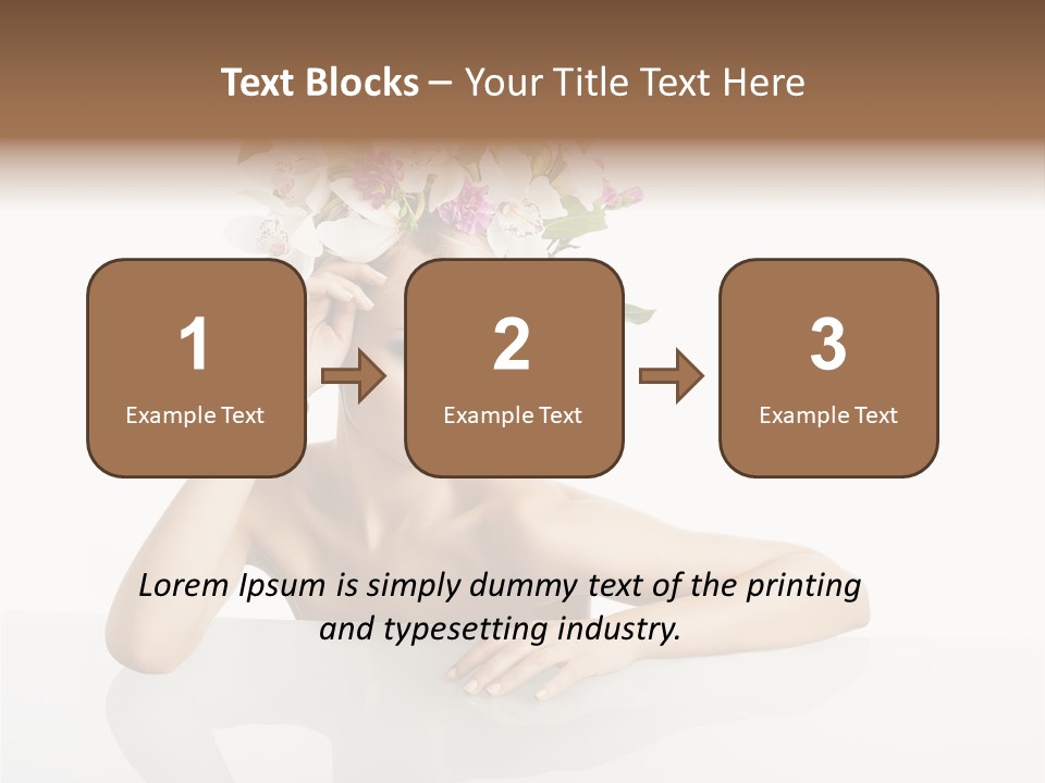 Beautiful Female Makeup PowerPoint Template