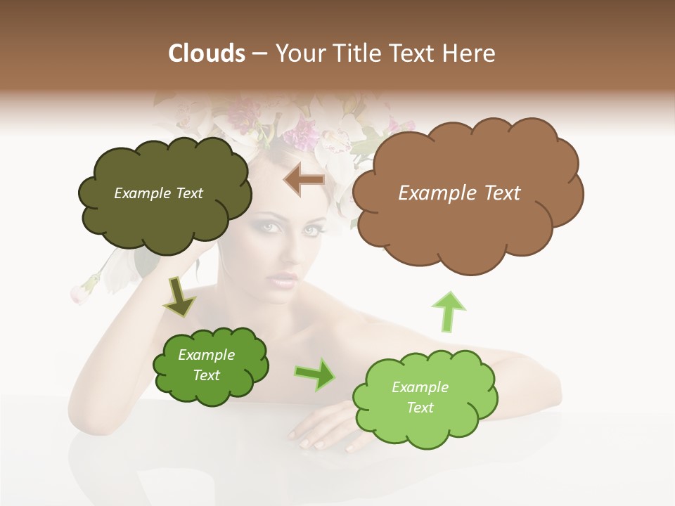 Beautiful Female Makeup PowerPoint Template