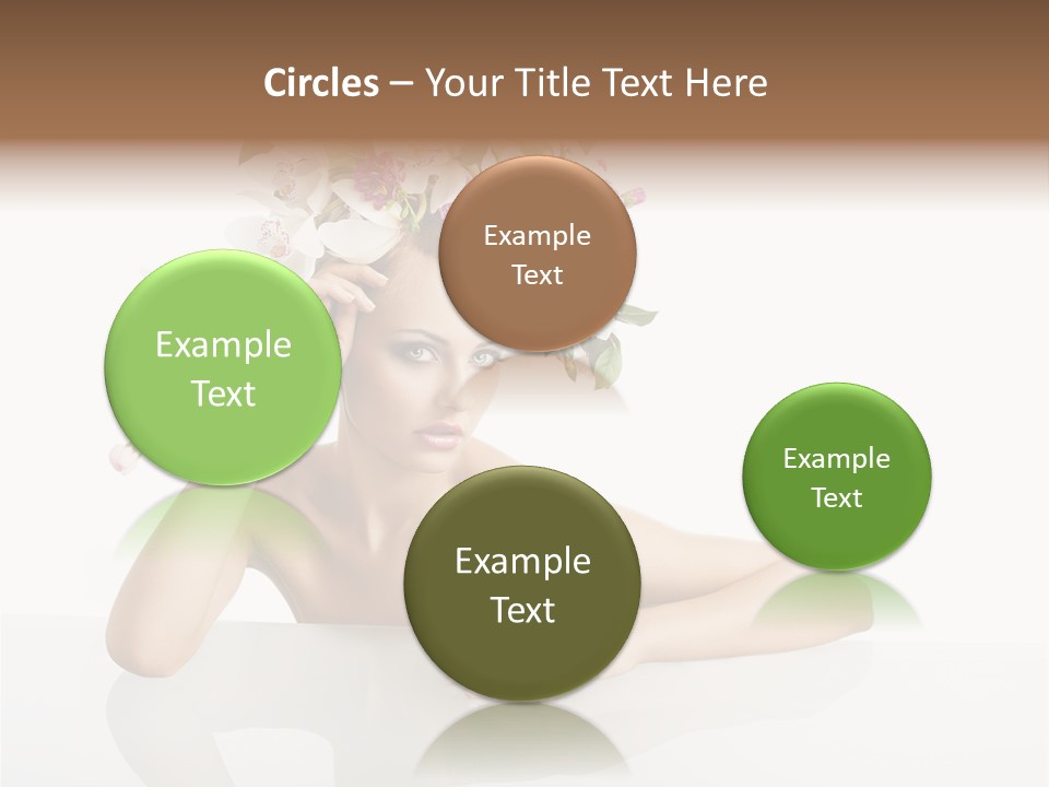 Beautiful Female Makeup PowerPoint Template
