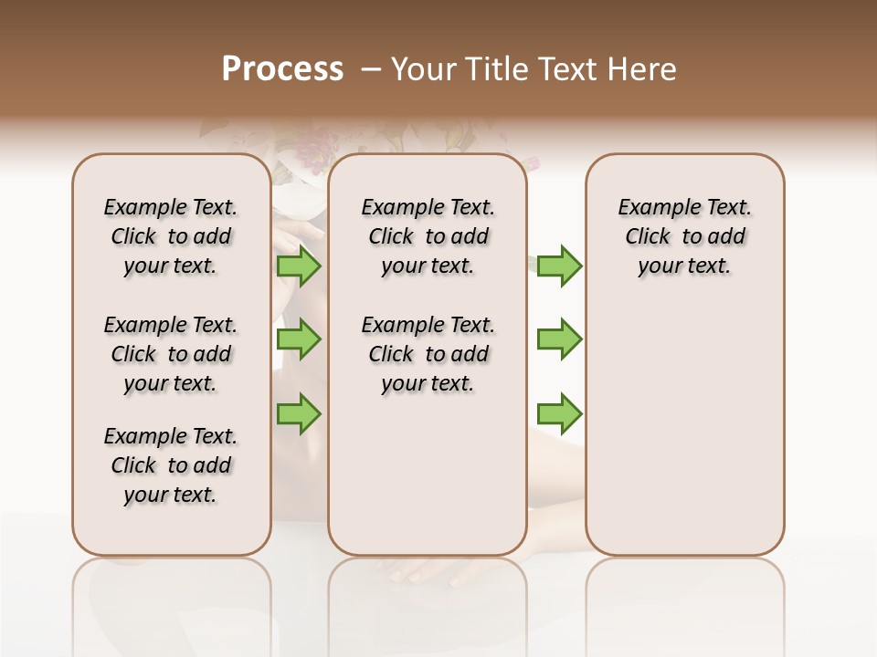 Beautiful Female Makeup PowerPoint Template