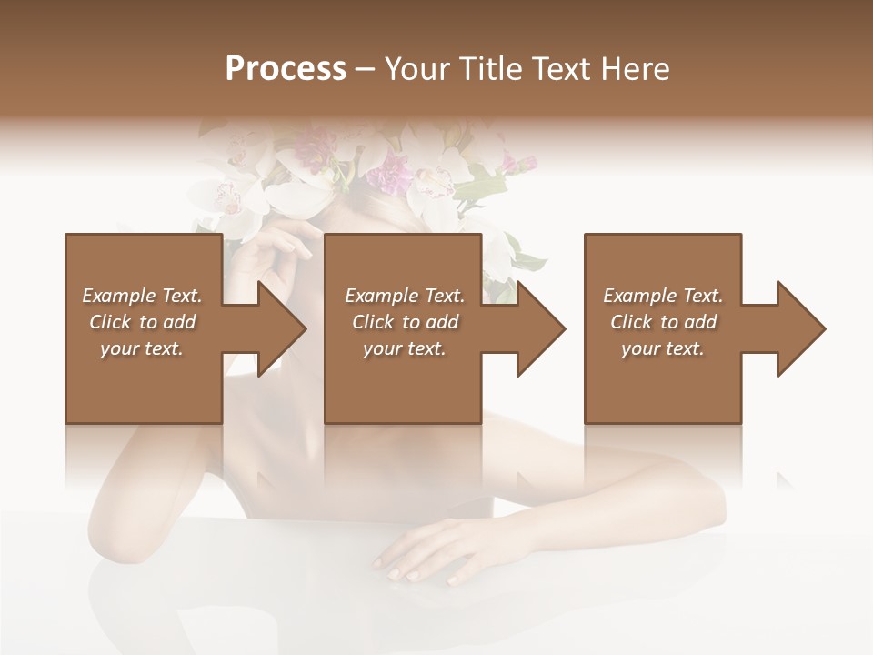 Beautiful Female Makeup PowerPoint Template