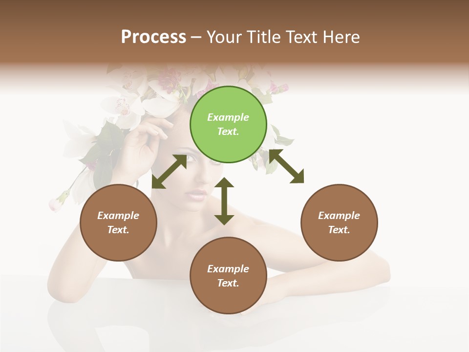 Beautiful Female Makeup PowerPoint Template