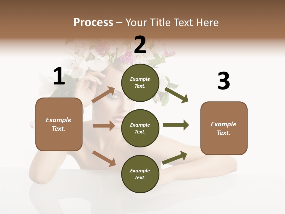 Beautiful Female Makeup PowerPoint Template