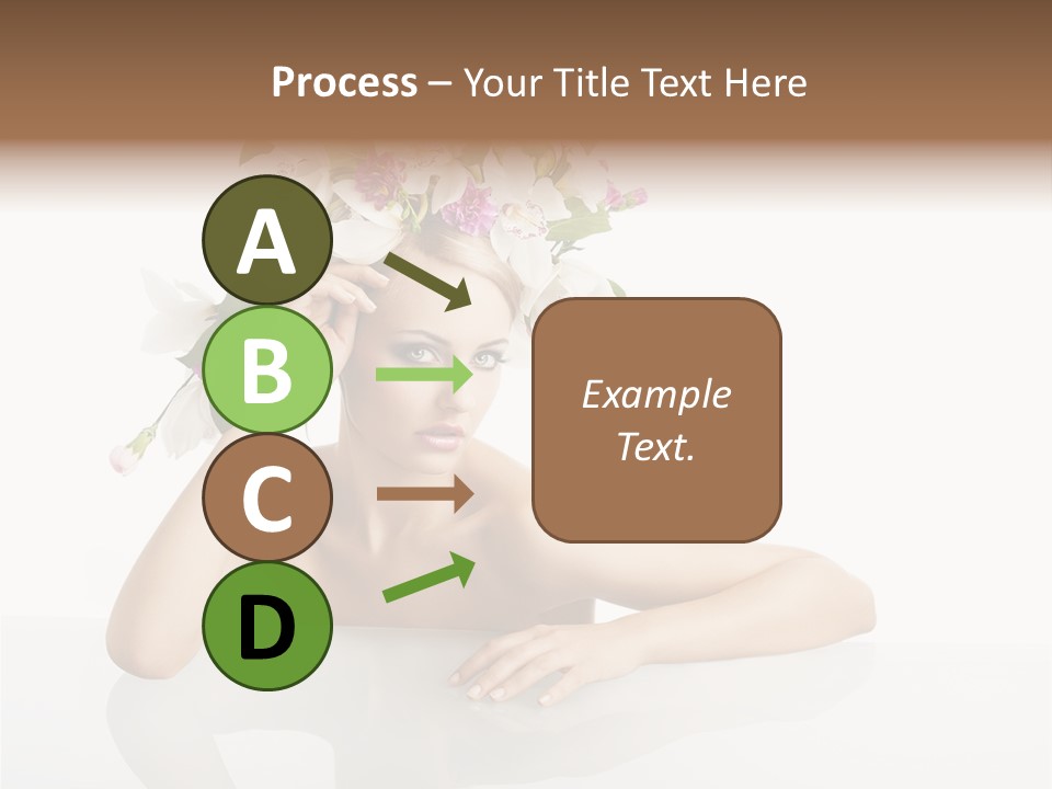 Beautiful Female Makeup PowerPoint Template