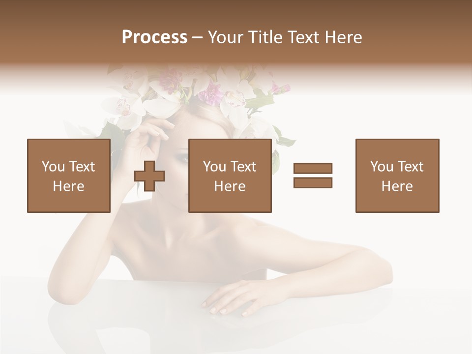 Beautiful Female Makeup PowerPoint Template