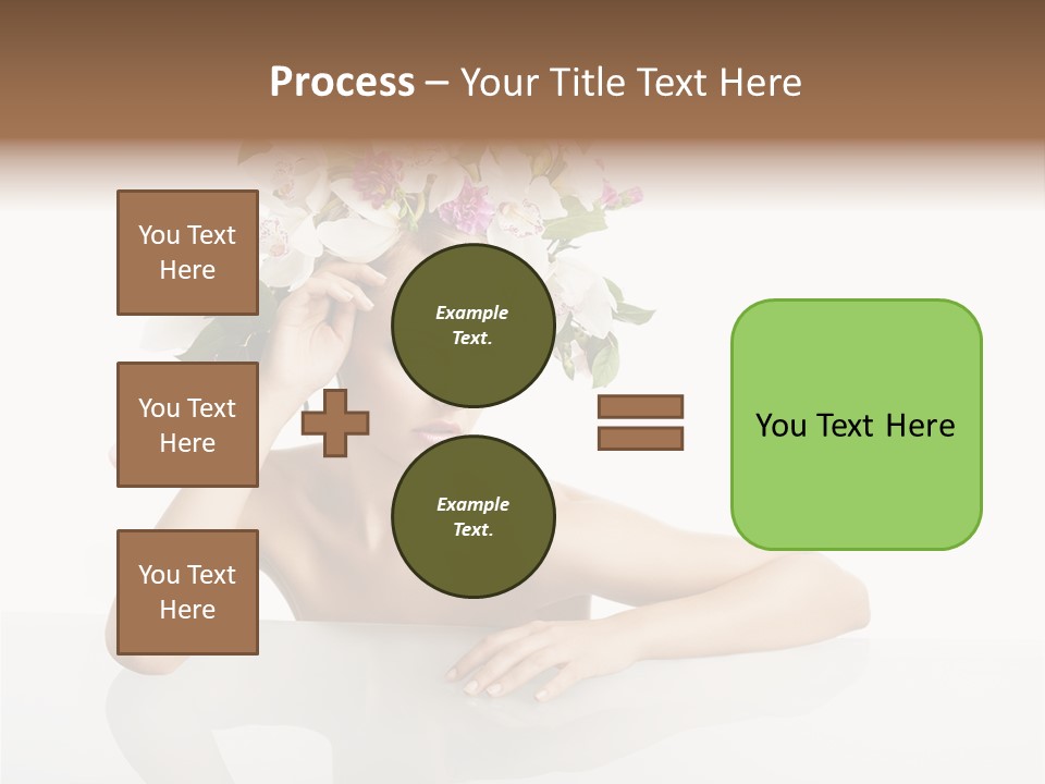 Beautiful Female Makeup PowerPoint Template