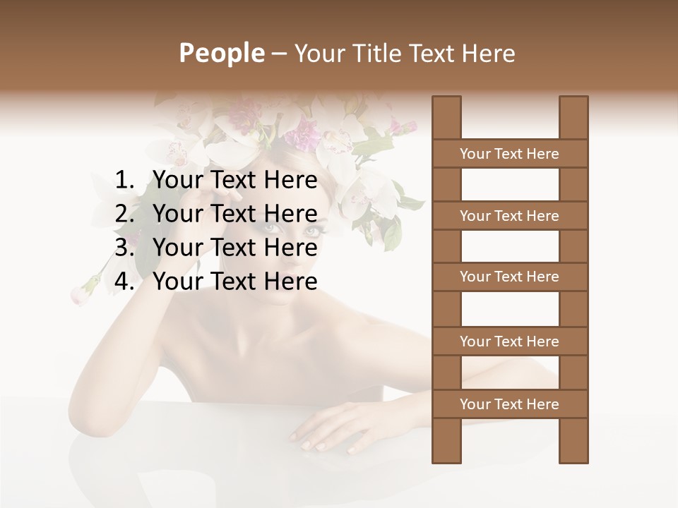 Beautiful Female Makeup PowerPoint Template