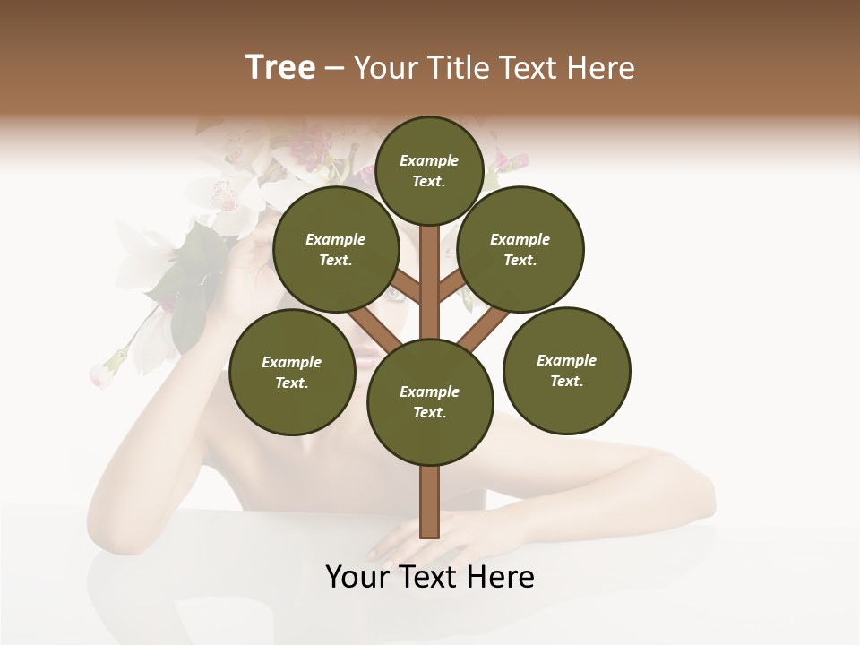 Beautiful Female Makeup PowerPoint Template