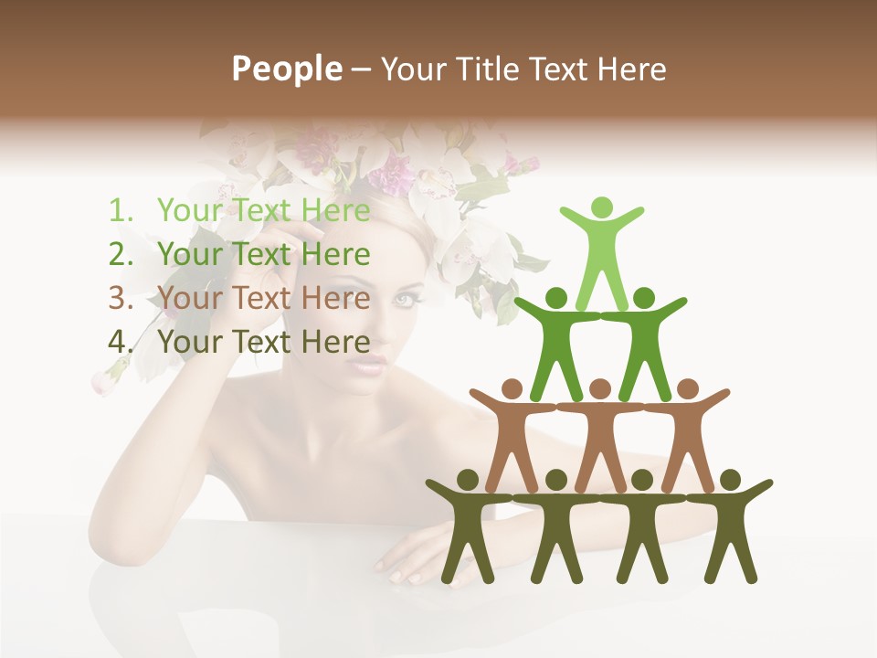 Beautiful Female Makeup PowerPoint Template