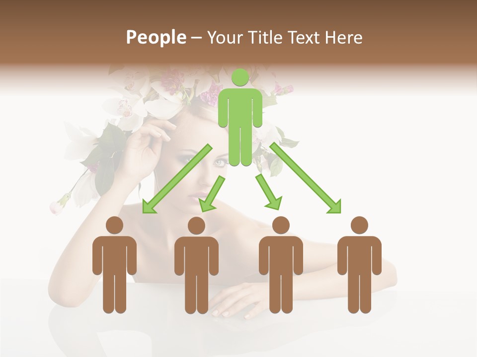 Beautiful Female Makeup PowerPoint Template